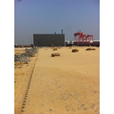 造船廠集裝箱堆場地面工程